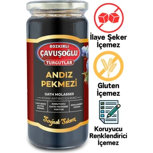 Bozkırlı Çavuşoğlu Soğuk Sıkım Andız  Pekmezi 620g
