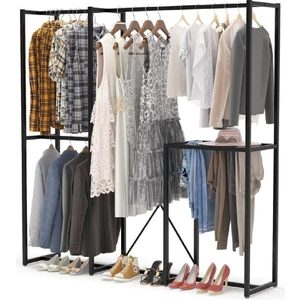 Metal Portmanto Askılık Metal Iskelet Vestiyer Kıyafet Askılığı Elbise Askılığı