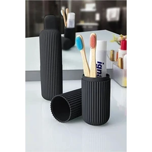 Valiz Düzenleyici, Valiz Içi Diş Macun Fırça Saklama ve Taşıma Kabı Diş Fırçalık, 19 x 6 cm