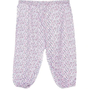 Kadın %100 Pamuklu Anne Paçalı Tekli Don Ağlı Desenli Emprime Pijama Paçalı Battal