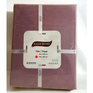 JOLLY HOME %100 Pamuk ÇİFT KİŞİLİK Pike | Yazlık Pike | Nefes Alabilen, Yumuşak Dokulu