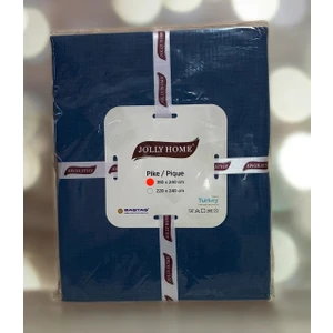 JOLLY HOME %100 Pamuk TEK KİŞİLİK Pike | Yazlık Pike | Nefes Alabilen, Yumuşak Dokulu