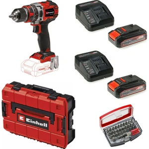 Tp-Cd 18/50 Li-I Bl Solo Akülü Vidalama Seti + 2 x 2.5 Ah Starter Kit (Bits Uç ve Çanta Dahil)