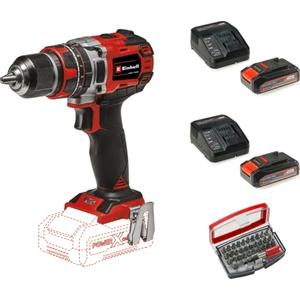 Tp-Cd 18/50 Li-I Bl Solo Akülü Vidalama Seti + 2 x 2.5 Ah Starter Kit + Kwb 32 Parça Bits Uç