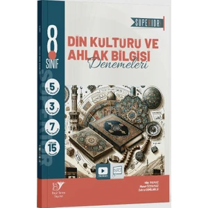 8. Sınıf Lgs Din Kültürü ve Ahlak Bilgisi Superıor 15 Li Deneme