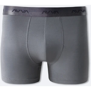 Erkek Antrasit Düz Basic Soft Touch Tekli Boxer B009537
