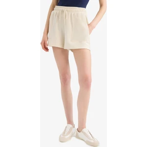 Regular Fit Esnek Belli Cepli Bermuda Şort D3327AX25SP