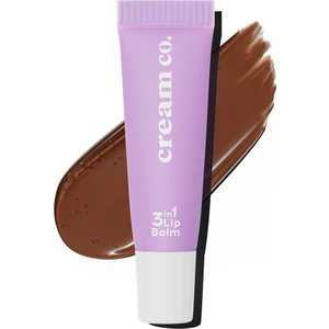 Cream Co. Nemlendirici Parlatıcı 3in1 Lip Balm | Dudak Bakım | Mocha Kahve | Hyaluronik Asit Seramid