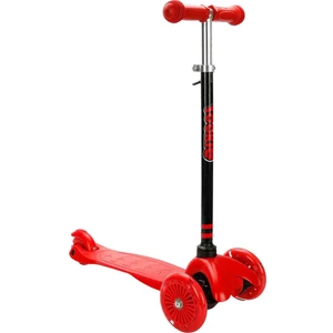 Rookie 3 Tekerlekli Işıklı Kırmızı Mini Scooter