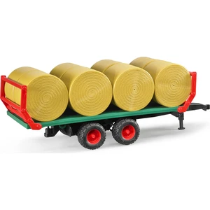 8 Yuvarlak Saman Balyalı Nakliye Römorku BR02220