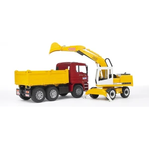 MAN Damperli Kamyon & Liebherr Ekskavatör BR02751