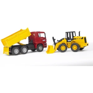 MAN Damperli Kamyon ve FR130 Kepçe BR02752