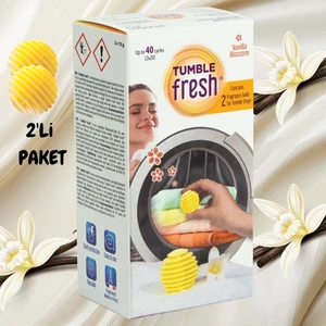 Little Joe Kurutma Makinesi Vanilya Koku Kapsülü 2'li Paket (Vanilla Blossom) -40 Kurutma