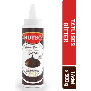 Tatlı Sos Bitter- Waffle& Krep& Pankek& Churros& San Sebastian& Kruvasan& Dondurma Sos 300 gr