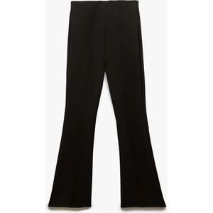 Slim Fit Nervürlü Ispanyol Paça Pantolon