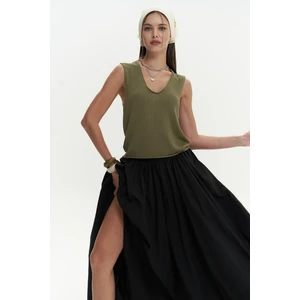 Peri Triko Kolsuz Kiremit Süveter