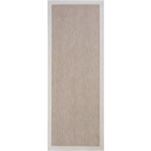 Cool Halı Grande 02 Bej Kaymaz Taban Yolluk Sisal Görünümlü Hol Koridor Halısı Yıkanabilir Kilim Halı Yolluk