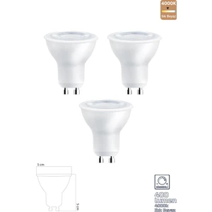 GU10 220V 6W 4000K Cob LED Ampul ERD-285