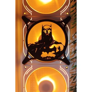 Batman
 120X120 mm Siyah Çerçeveli Oyun Pc Aksesuarı, Masaüstü Bilgisayar Fan Kapağı