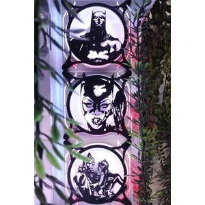 Batman
 120X120 mm Siyah Çerçeveli Oyun Pc Aksesuarı, Masaüstü Bilgisayar Üçlü Fan Kapağı