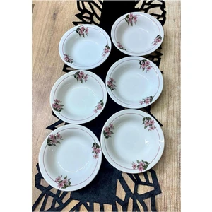 Venüs Home Kar Çiçeği Model 6 Adet Yemek Tabağı