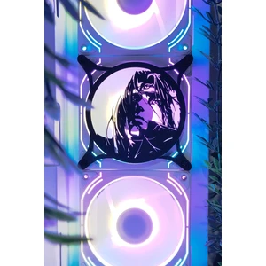 Itachi
 120X120 mm Siyah Çerçeveli Pc Aksesuarı, Masaüstü Bilgisayar Fan Kapağı