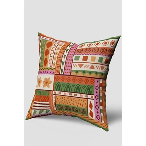 Tropikal Çok Desenli Kırlent Kılıfı