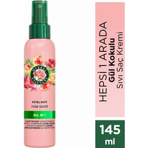 Herbal Essences Kadifemsi Yumuşaklık Gül Kokulu Hepsi Bir Arada Ağırlaştırmayan Sıvı Saç Kremi 145ml