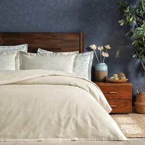 Elois Çift Kişilik Bambu Pike Takımı - Ekru