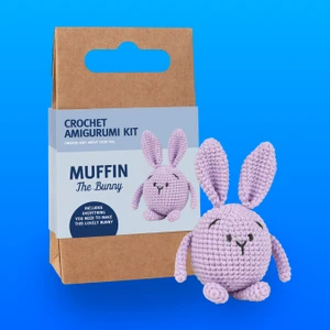 Tığ Işi Mini Amigurumi Yapım Kiti (Muffin The Bunny)