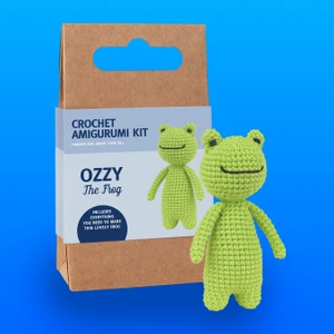 Tığ Işi Mini Amigurumi Yapım Kiti (Ozzy The Frog)