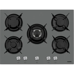 AO-71159 G Dg-W 70 cm 5 Gözü Gazlı (1 Gözü Wok'lu) Ankastre Ocak