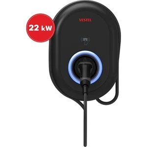 Elektrikli Araç Şarj Istasyonu EVC04 22KW Kablolu