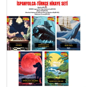 Ispanyolca 5'li Hikaye Seti(B1-B2)-Türkçe Bakışımlı