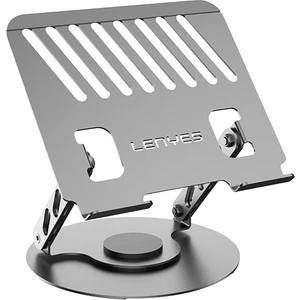 CR190 360 Derece Dönebilen Katlanabilir Laptop Standı Gümüş