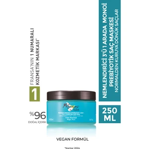 Yves Rocher Nemlendirici 3’ü 1 Arada Prebiyotik Saç Maske – Normalden Kuruya Dönük Saçlar /Monoi