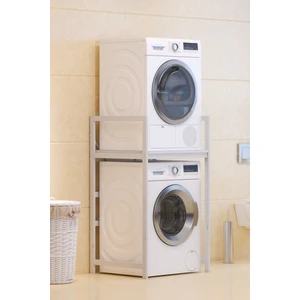 Çamaşır Makinası ve Kurutma Makinası Rafı Çamaşır Makinası Üstü Banyo Düzenleyici Raf