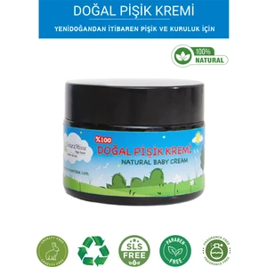 Doğal Bebek Pişik Kremi Pişik Önleyici Bebek Bakım Kremi