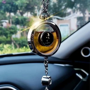Atatürk Araç Kokusu Premium Çelik Araba Kokusu Kavun Koku 5ml Araç Koku Kolye