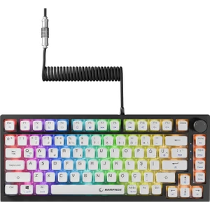 Zenith Pro Siyah Hot Swap 8000 Hz Gasket Manyetik Rgb Rapid Trigger Gateron Switch Q Dye-Sub Pbt Pudding Keycap