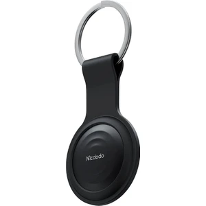 AT-7201 Smarttag Apple Uyumlu Akıllı Takip Cihazı Siyah Anahtarlık Kılıf Hediyeli