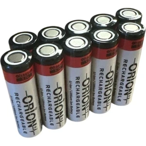 10 Adet 18650P 3.7V 2450 Mah 12C Li-Ion Pil