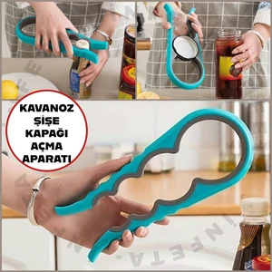 Kavanoz Şişe Kapağı Açacağı Kavanoz Kapağı Açma Aparatı 4 Boy