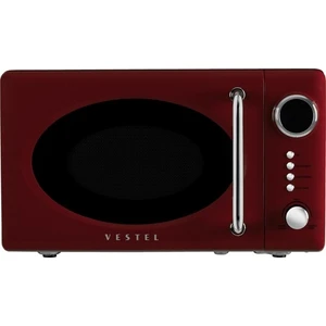 Md 20 Yd Retro Bordo Mikrodalga Fırın