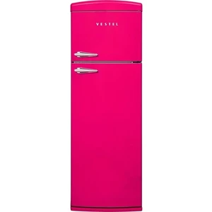 Retro SC32111 Pembe Statik Buzdolabı