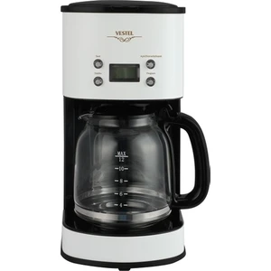 Rustik Beyaz Filtre Kahve Makinesi