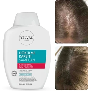 Yelvas Procapil, Saw Palmetto, ve Biotin Içerikli Saç Dökülmesine Karşı Şampuan 300 ml