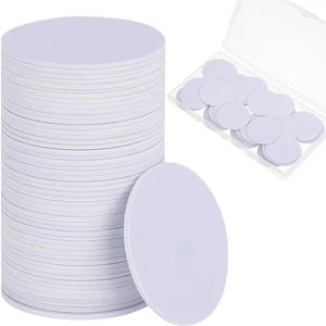 10 Adet Nfc Etiketleri Ntag 215 Nfc Etiket Çipi Yuvarlak Nfc Etiketi Yeniden Yazılabilir Nfc Kartı Yapışkanlı