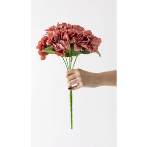 Yapay Ortanca Çiçeği Gül Kurusu 45  cm  7 Dal