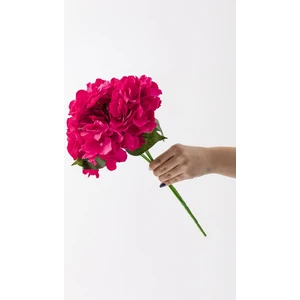 Yapay Ortanca Çiçeği Fuşya 45  cm  7 Dal